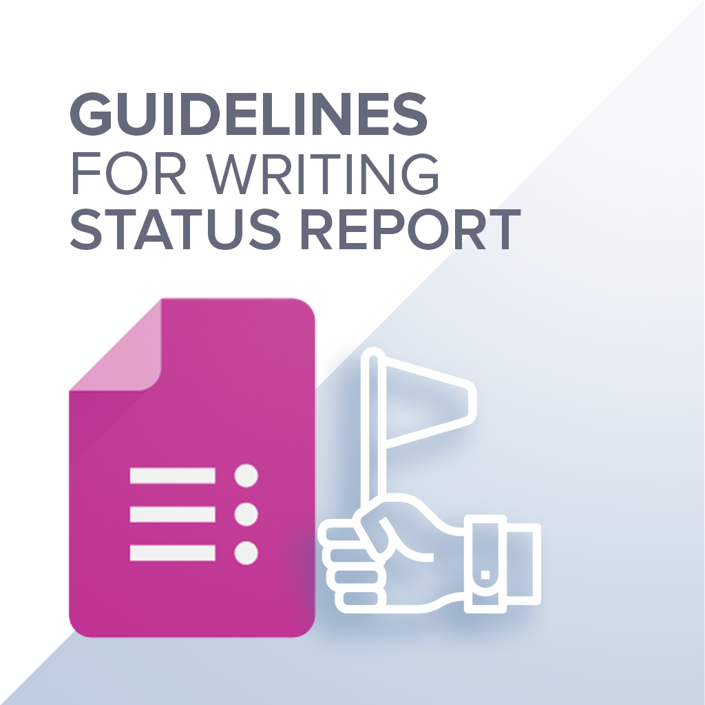 gipc guidelines for writing a status report